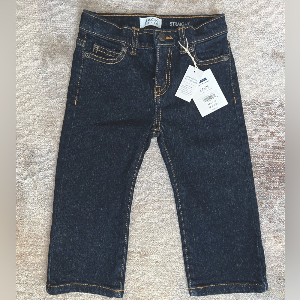 Janie & Jack toddler boys’ jeans; 18-24 months, new with tags